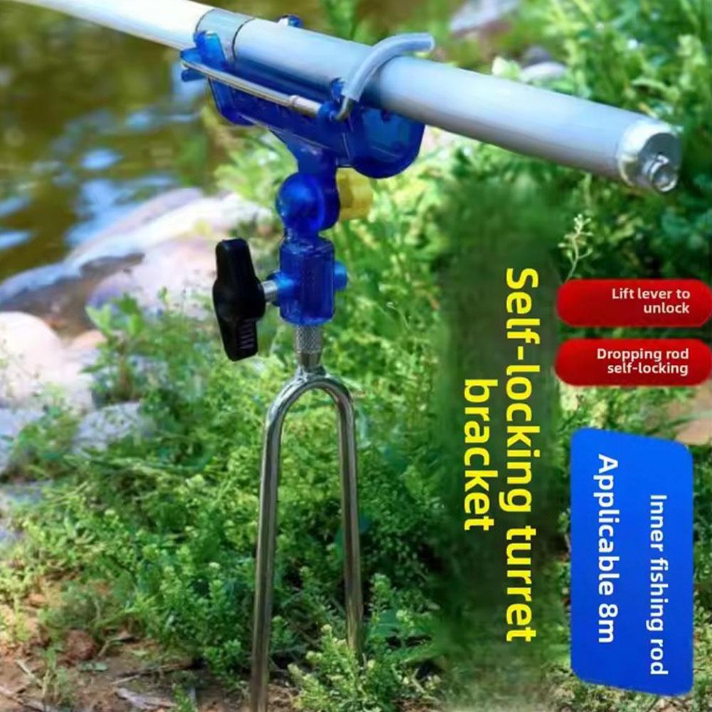 Fishing Rod Pod - Universal Fishing Rod Holder Adjustable Auto