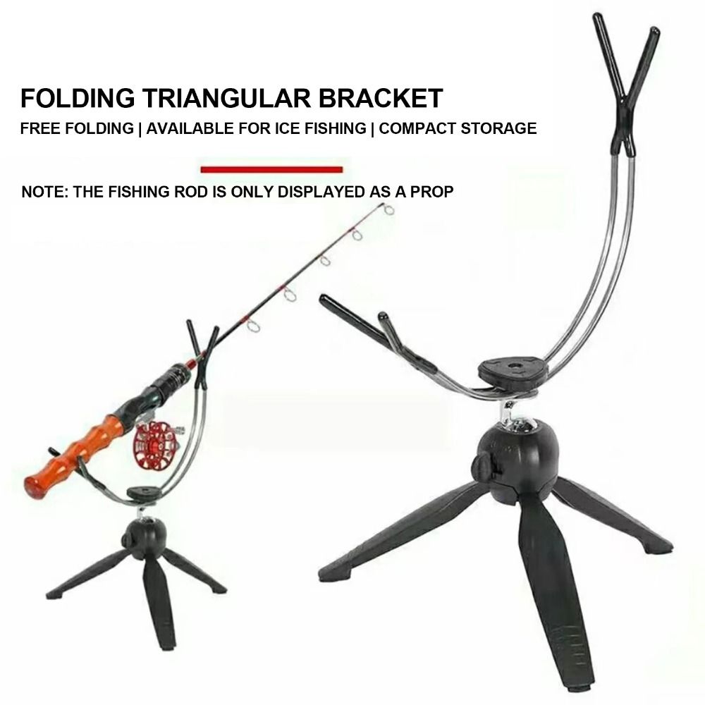 Fishing Rod Pod - 360° Adjustable Ice Fishing Rod Rack