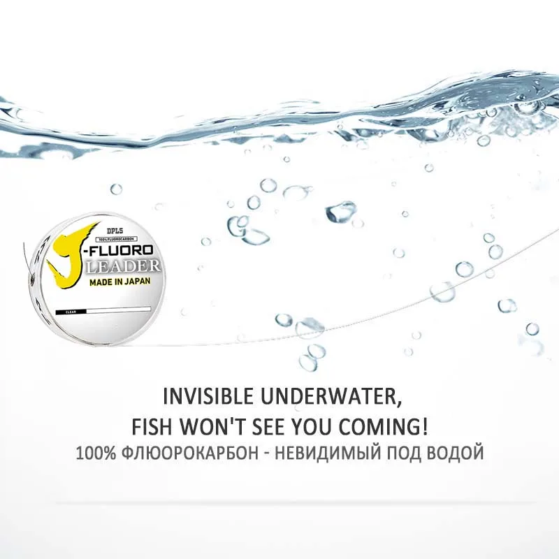 DAIWAJ-FLUORO Fluorocarbon Lea - огляд і ціна Fluorocarbon Line