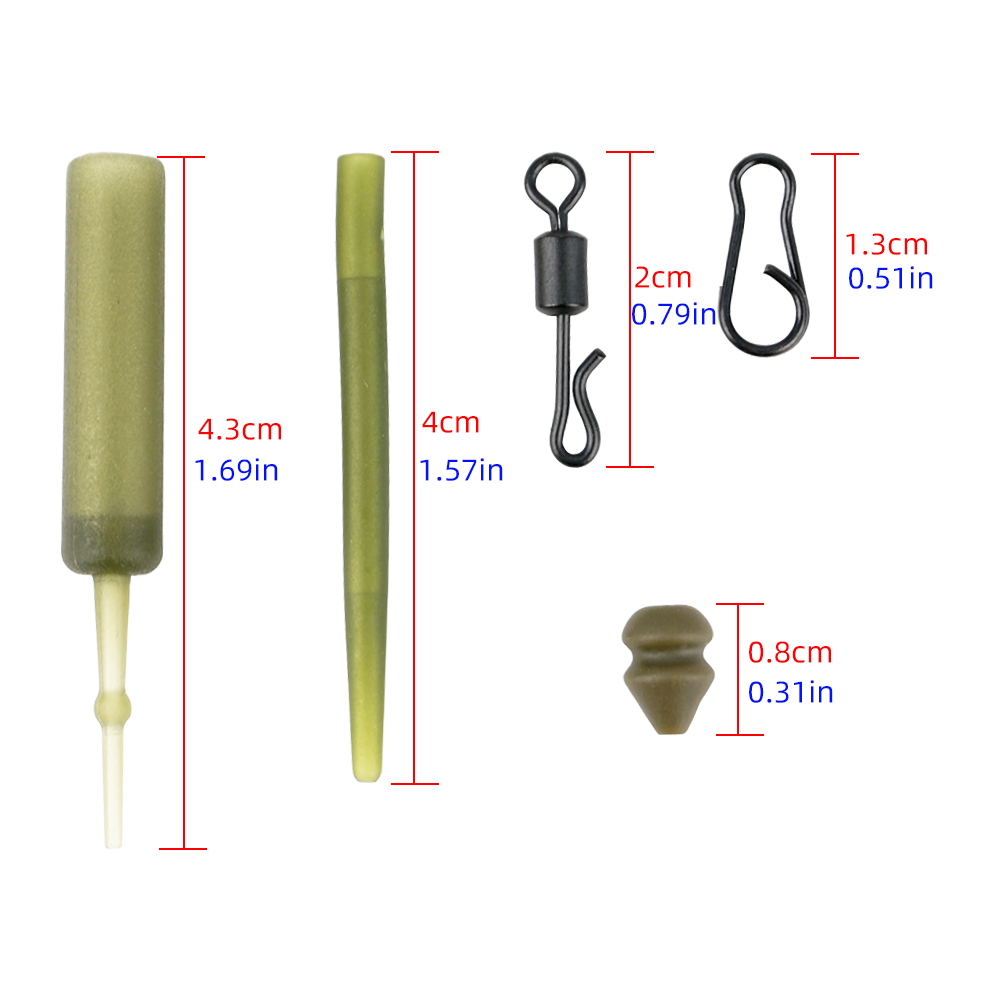 Hirisi 10 Sets Carp Fishing Co - огляд і ціна Freshwater Fishing Kit