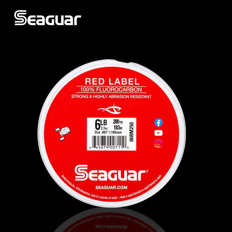 SEAGUAR Red Label 160M/183M 10 - огляд і ціна Fluorocarbon Line