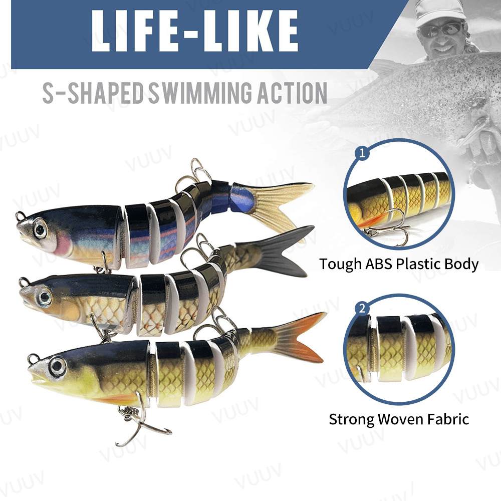 10 pcs Fishing Lures for Bass  - огляд і ціна Fishing Equipment Kit