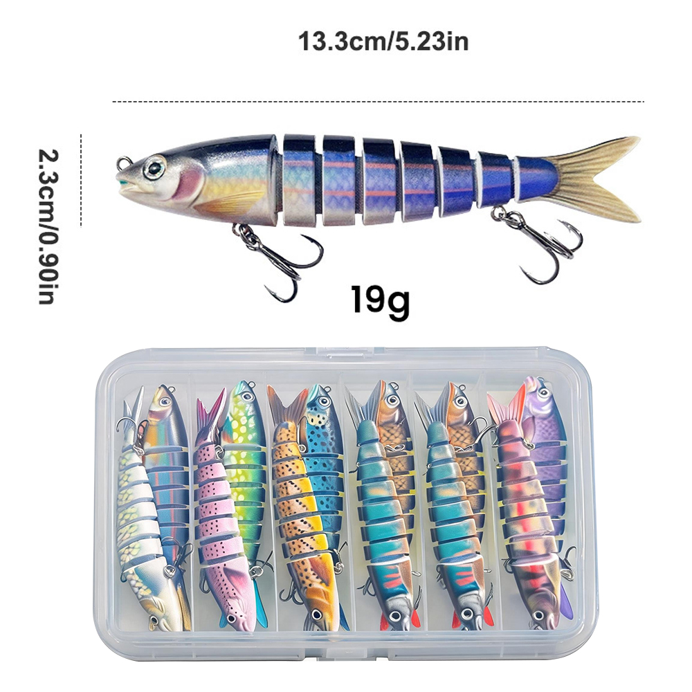 10 pcs Fishing Lures for Bass  - огляд і ціна Fishing Equipment Kit