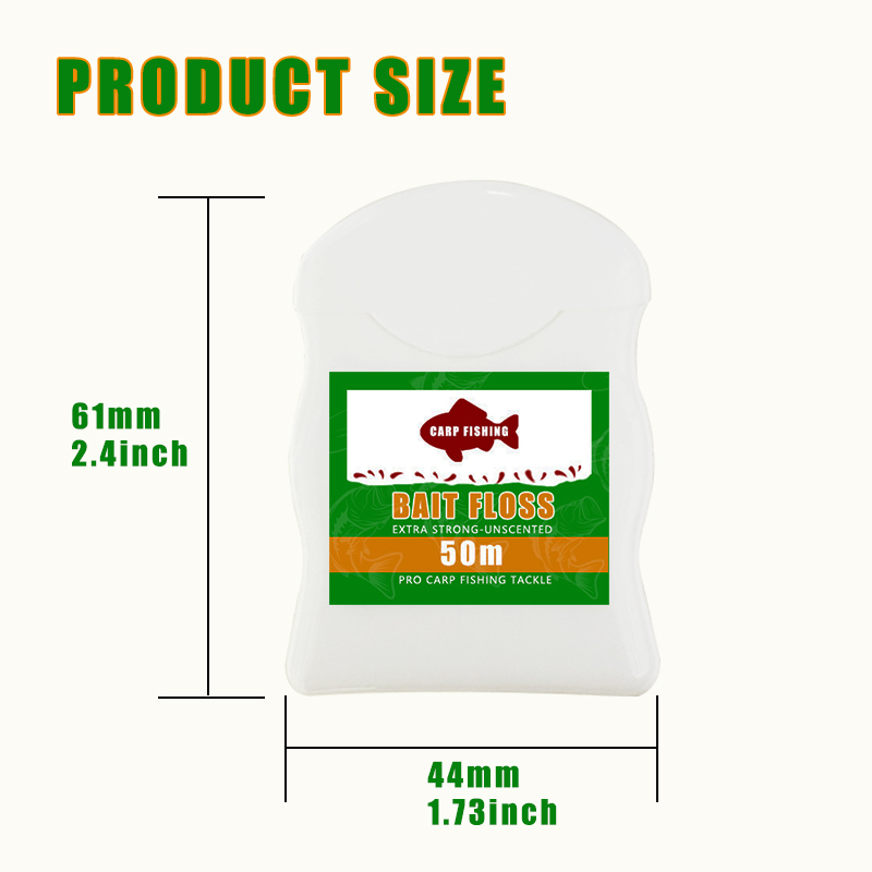 1pc/2pcs 50m Carp Fishing Bait - огляд і ціна Freshwater Fishing Kit