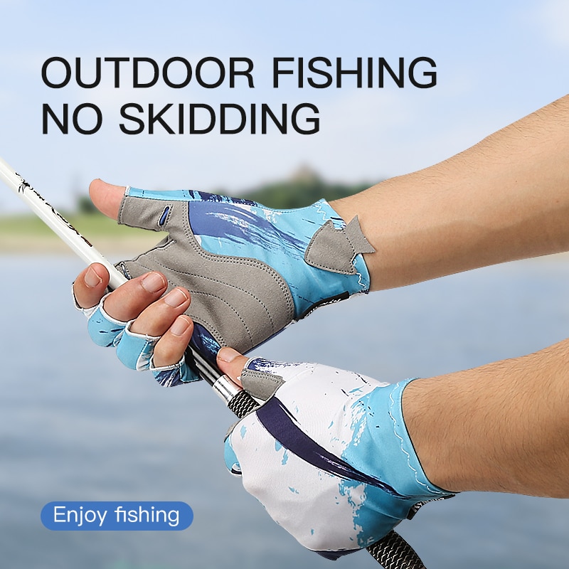 Fishing Gloves Men Women Half- - огляд і ціна Fishing Equipment In China