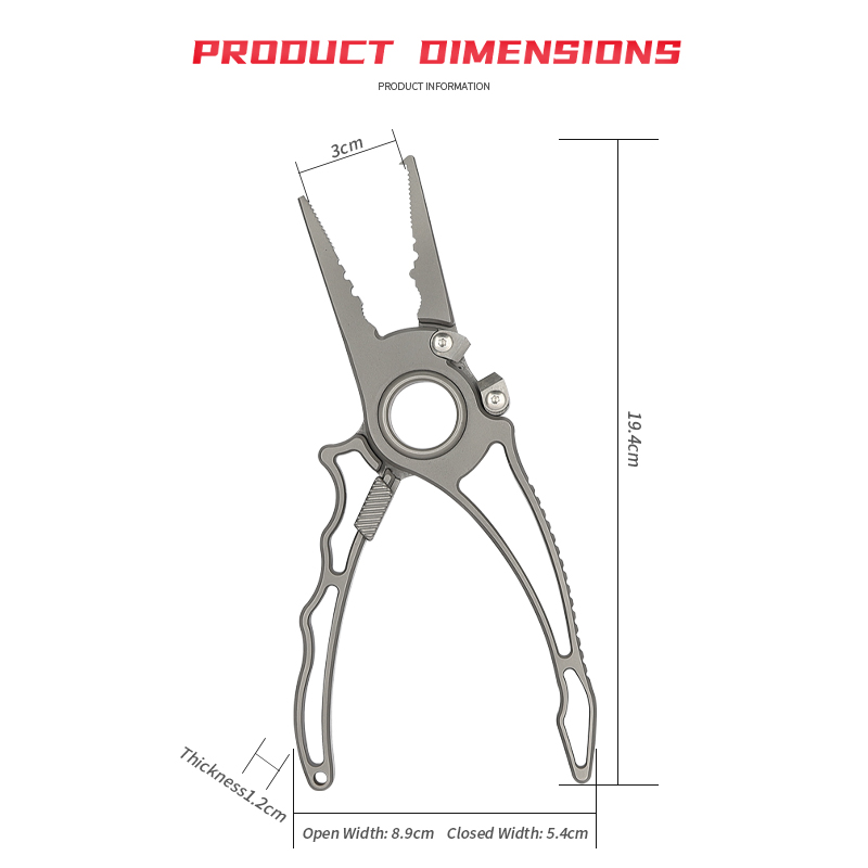 High quality titanium fishing  - огляд і ціна Fishing Equipment Logo
