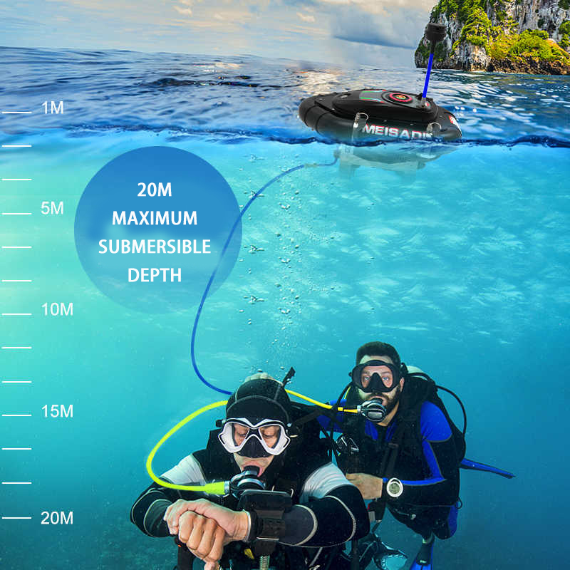 12M China Diving Respirator  U - огляд і ціна Fishing Equipment In China