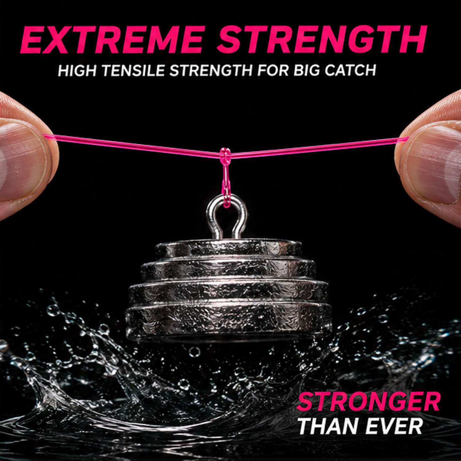 YACUMA 500M-546YDS Strong Pink - огляд і ціна Fluorocarbon Line