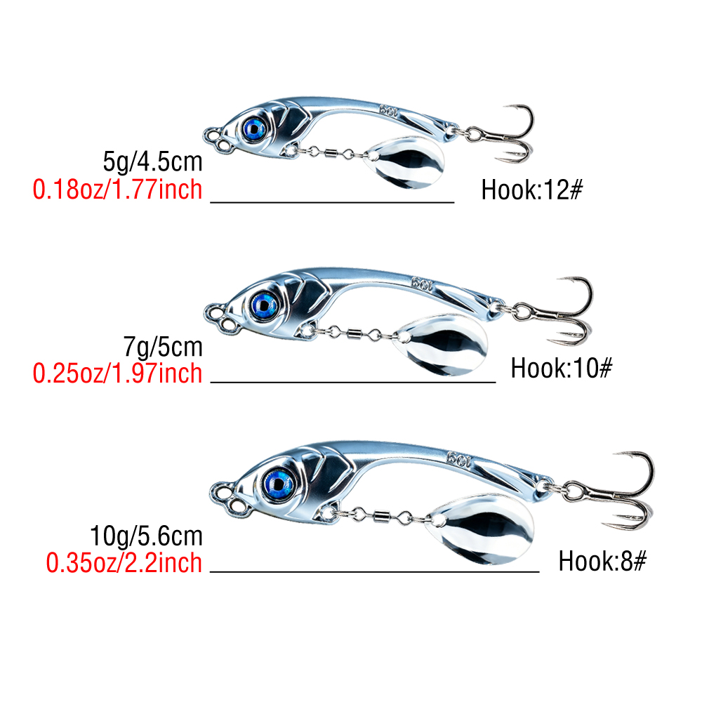 10 Pcs/Box Double Hole Metal V - огляд і ціна Fishing Equipment Kit