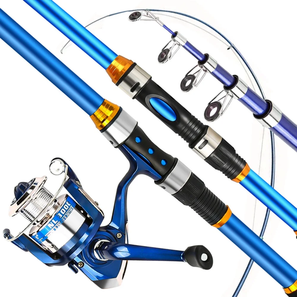 2.1-3.6M Telescopic Glass Fibe - огляд і ціна Fishing Equipment Line