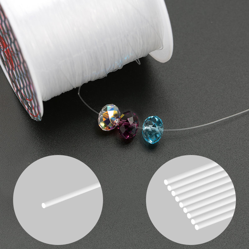 100M Plastic Crystal DIY Beadi - огляд і ціна Fishing Equipment Line