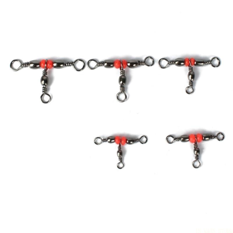 M5TC 50Pcs 3 Way Swivels Fishi - огляд і ціна Fishing Equipment Kit