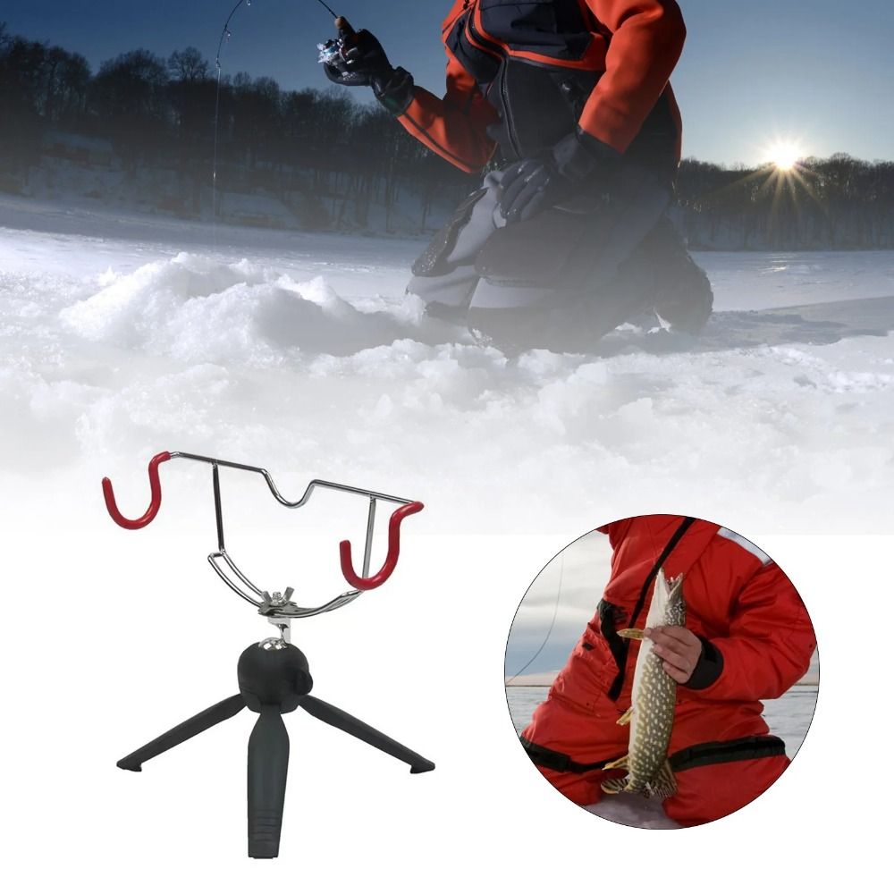 360° Adjustable Ice Fishing Ro - огляд і ціна Fishing Rod Pod