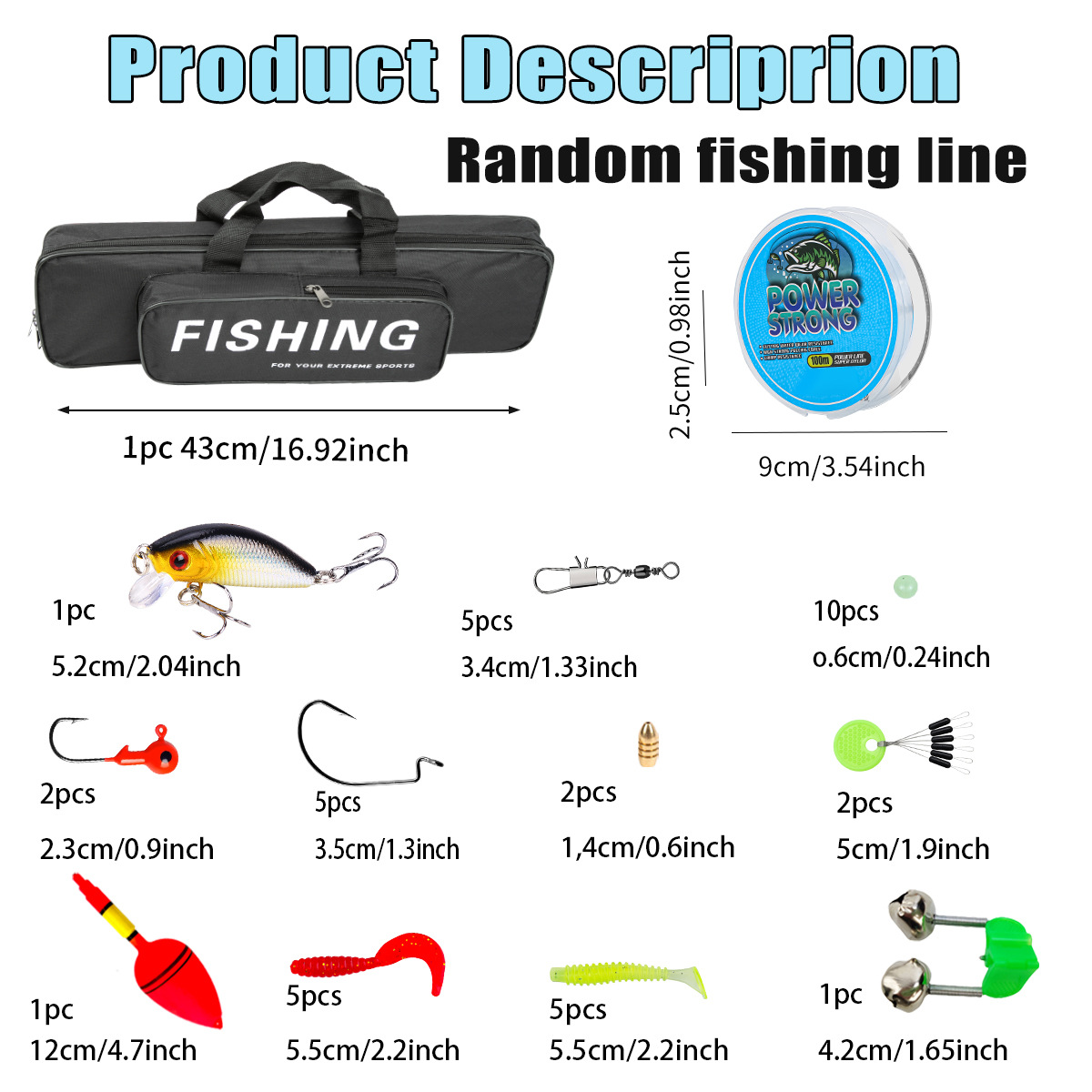 1.8 Meters Green Carbon Fiber  - огляд і ціна Fishing Equipment Kit