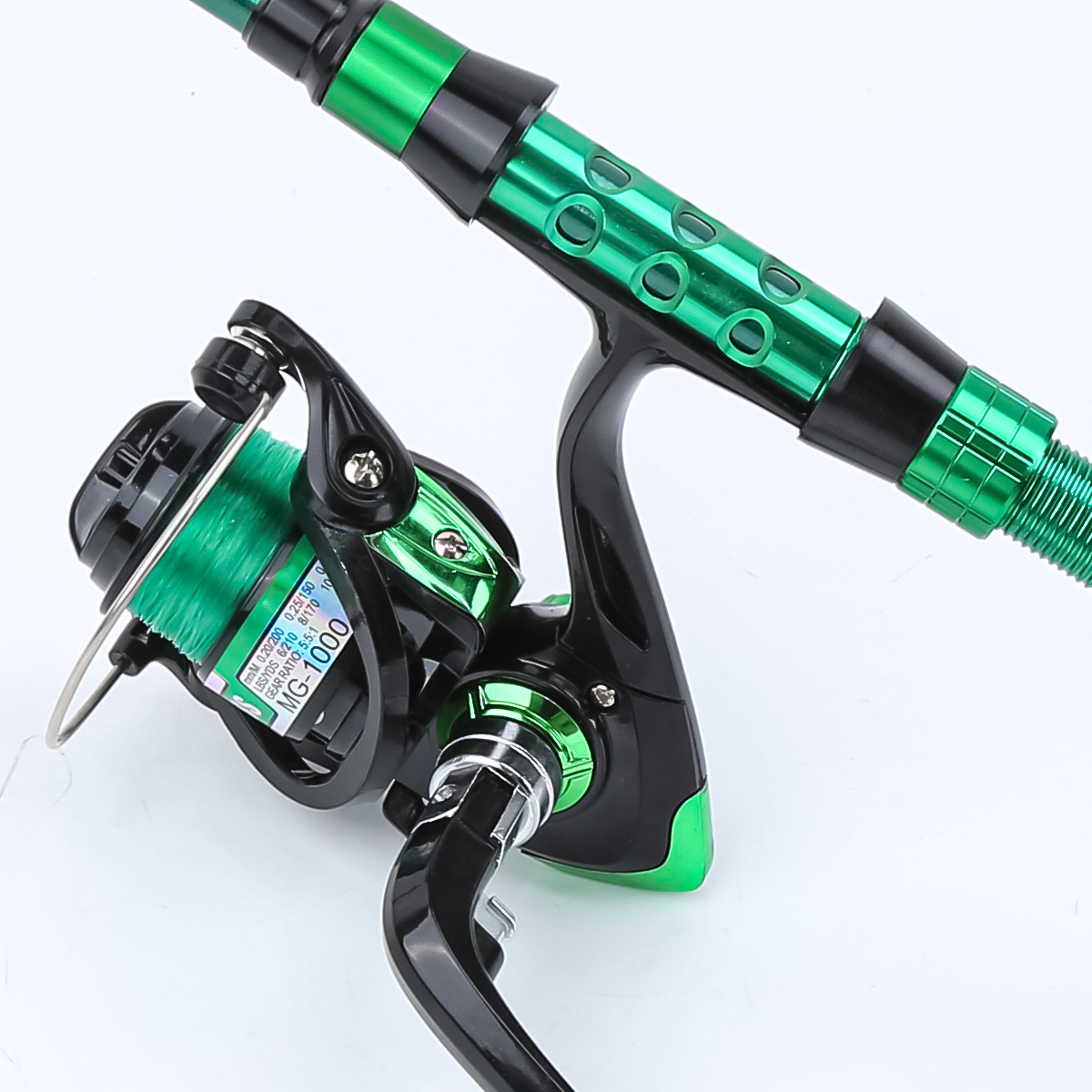1.8 Meters Green Carbon Fiber  - огляд і ціна Fishing Equipment Kit