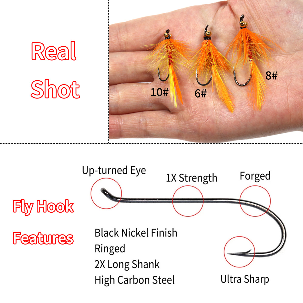 Bimoo 5 or 6pcs #2 #4 #6 Salmo - огляд і ціна Fishing Equipment Kit